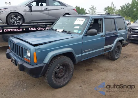 1999 Jeep Cherokee Classic/Sport z USA, uszkodzony, nr VIN 1J4FF68S7XL513640